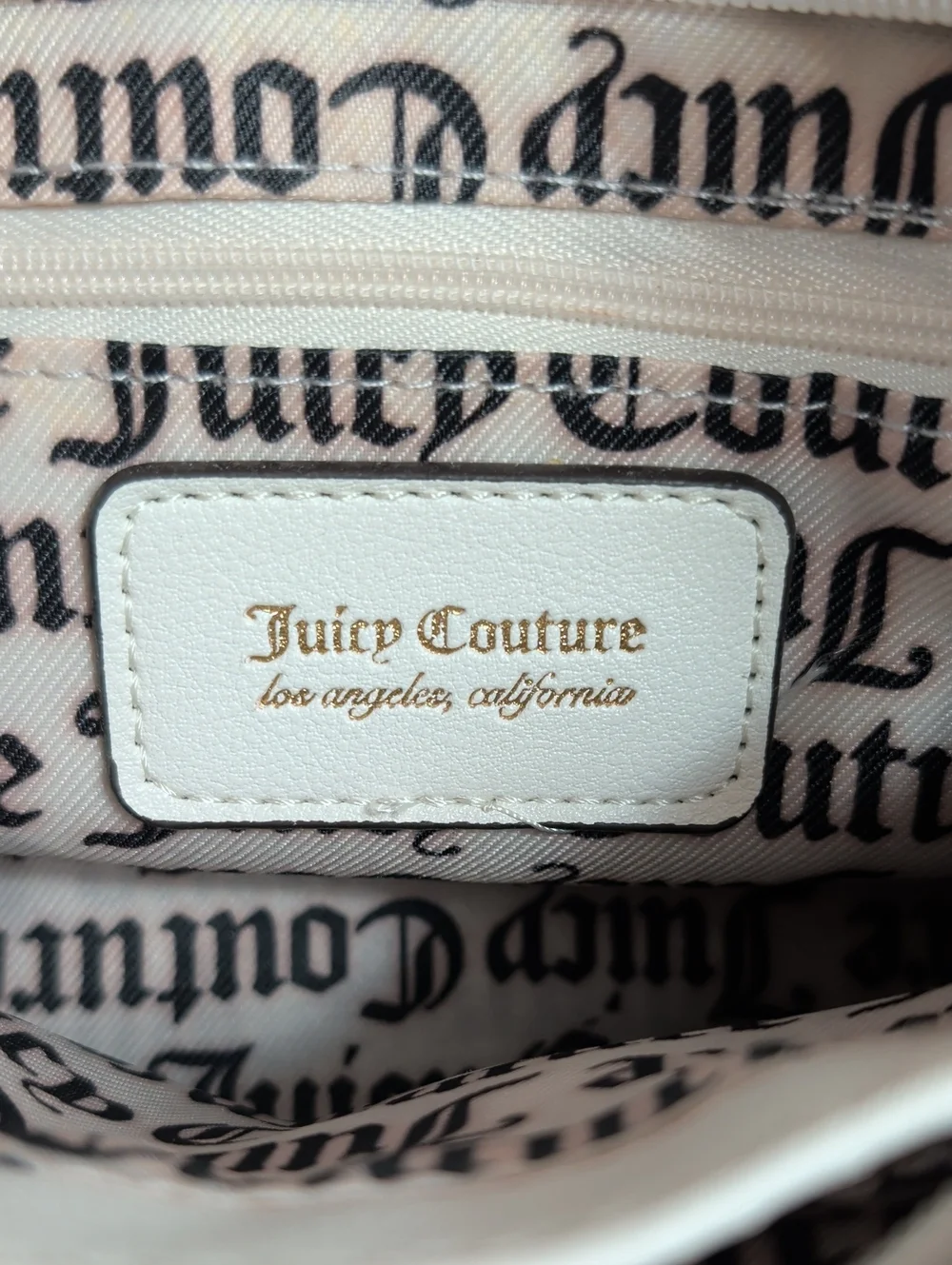 Juicy Couture Sweet Fantasy Rose Floral Crossbody Satchel